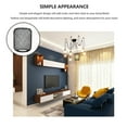 thumbnail image 3 of MasteelfCA 1Pc Iron Hollow-out Lampshade Home Hanging Light Cover Ceiling Lamp Accessory, 3 of 8