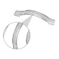 thumbnail image 2 of 5pcs 96mm Alloy Crystal Drawer Handle Furniture Handle Drawer Pull Handles, 2 of 8