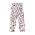 thumbnail image 4 of Kdxio French Bulldog Duck Print Men's Sleep Pajama Pant Lounge Pants with Pockets, 4 of 8