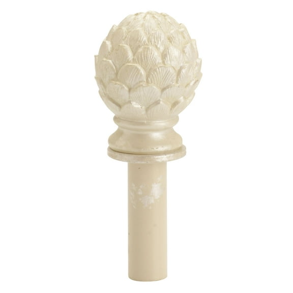 Boutique Ivory Artichoke Finial for Counter Merchandise Hooks