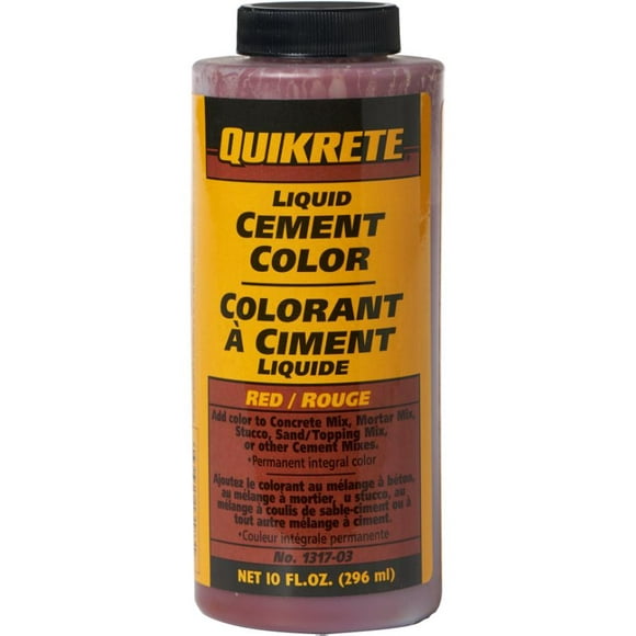 296 Ml de Colorant Ciment Liquide Rouge