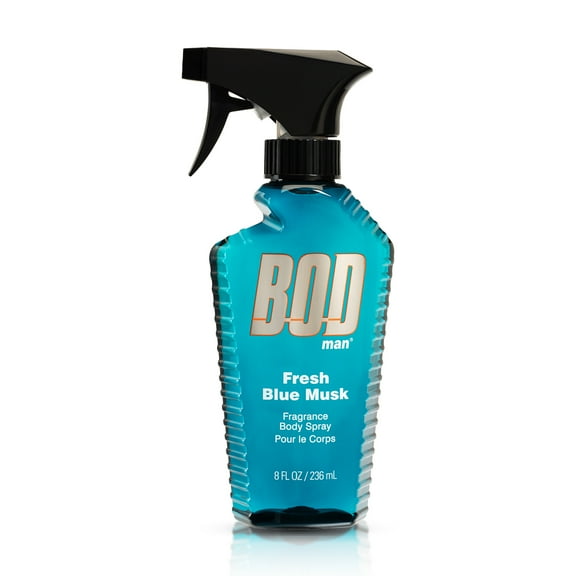 BOD Man Blue Musk Fragrance Body Spray, 8 fl oz