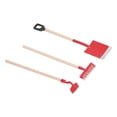 thumbnail image 6 of 1:12 Scale Miniature Garden Hand Tools Alloy Wooden Dollhouse Rake Zen Shovel Model for Decoration For Boys Girls 3-6 Year Old, 6 of 21