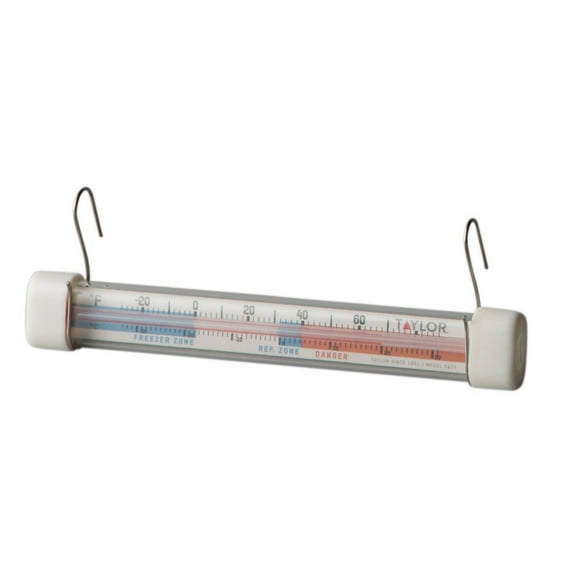 Taylor Precision Products Refrigerator/Freezer Thermometer Classic Line - Analog Magnified