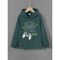 thumbnail image 3 of Mikrdoo 5T Kid Boys Sweatshirt 6 Years Little Boys Game Console Print Spring Autumn Letter Graphics Winter Long Sleeve Hoodies Tops, 3 of 8