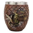 thumbnail image 5 of Ebros Medieval Elemental Red Dragon Scale Egg With Wyrmling Mugs (Fire Red), 5 of 9