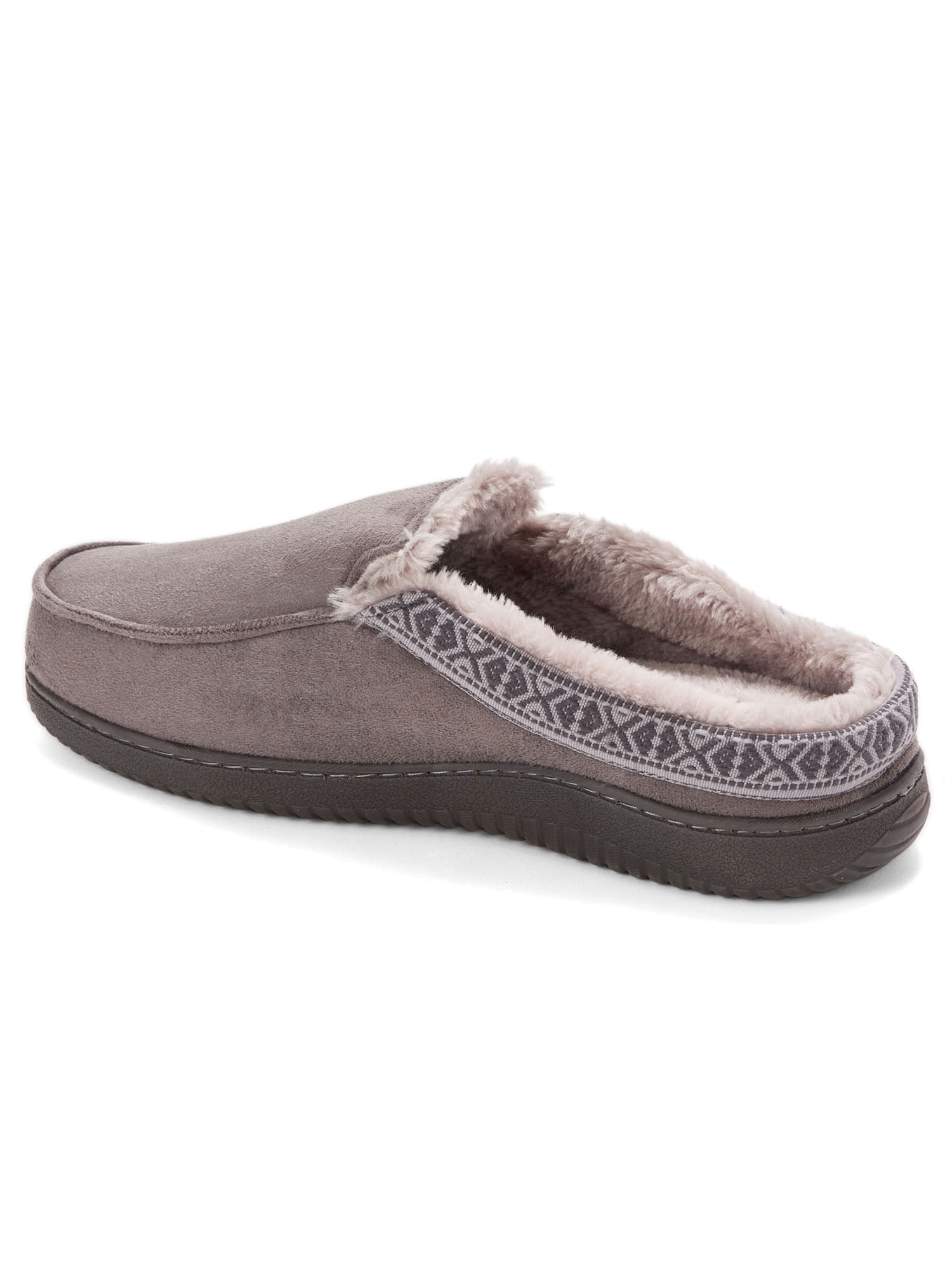Dearfoams Cozy Comfort Men's Microsuede Clog Slippers