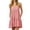 *Red, variant on VBVC Women's Striped Spaghetti Strap Tiered Mini Dress , Summer Casual Sleeveless Sundress For Women , Ladies' Ruffle Beach Dress with Pockets,Black,S-2XL
