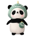 thumbnail image 1 of Cute Pandas Sleeping Dolls Soft and Comfortable Fabric Gift for Christmas Birthday New Year  30cm Rabbit, 1 of 8
