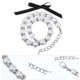 thumbnail image 4 of 1 juego de collar de perlas de moda para perro, joyería para mascotas, collar para gato, collar de boda, 4 of 7