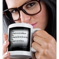 thumbnail image 2 of 3dRose, Famous quote, black and white, 11oz Magic Transforming Mug, 2 of 8