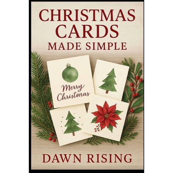 Christmas Cards Made Simple: Heartfelt Messages, DIY Designs, and Creative Ways to Share Holiday Cheer, (Paperback)