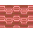 thumbnail image 1 of Ahgly Company Machine Washable Indoor Rectangle Transitional Tomato Red Area Rugs, 6' x 9', 1 of 7