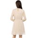 thumbnail image 5 of Dde San Patricio GargantilDe Mujer Con Cuello En V Vintage Acampanado Dorado Metálico Brillante EstrelVestido Acampanado Beige L, 5 of 6