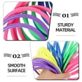thumbnail image 4 of 24pcs Plastic Toss Ring Game Plastic Rings for Kids Agility Rings Colored Toss Rings, 4 of 4