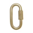 thumbnail image 4 of RCH Hardware QL-SS03-75 Stainless Steel Quick Link, 1 Gauge, Polished Brass (2 Pack), 4 of 4