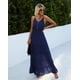 thumbnail image 2 of Vestido PRETTYGARDEN XL Azul Marino Maxi sin Mangas con Tirantes Espagueti, 2 of 4