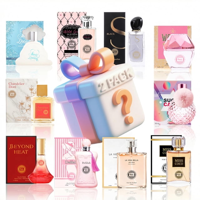 Caja sorpresa de perfumes Hybrid & Company 2 x 100 ml EDP para mujer