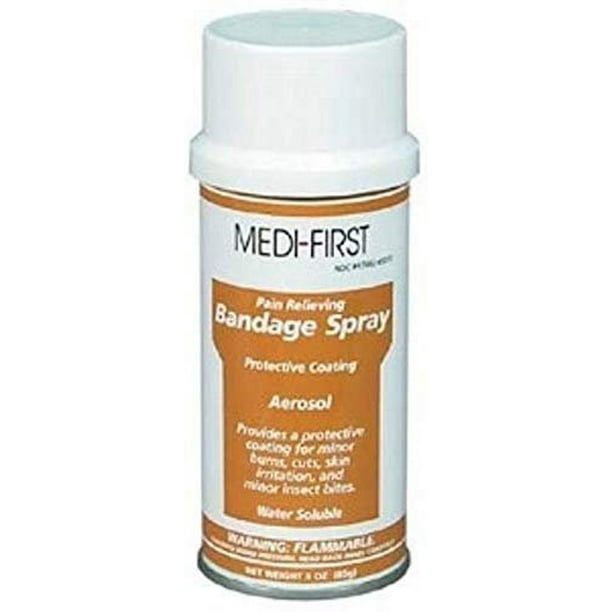 Pack of 12 Liquid Bandage. Skin Adhesive Liquid Spray Can 3 Oz. Liquid