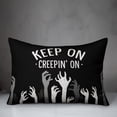 thumbnail image 3 of Creative Products Keep on Creepin on Zombies 14x20 Spun Poly Pillow, 3 of 3