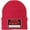 Red, variant on FOR RENT Sign Embroidered Beanie Hat Adjustable Warm Skull Winter Cap (Red)