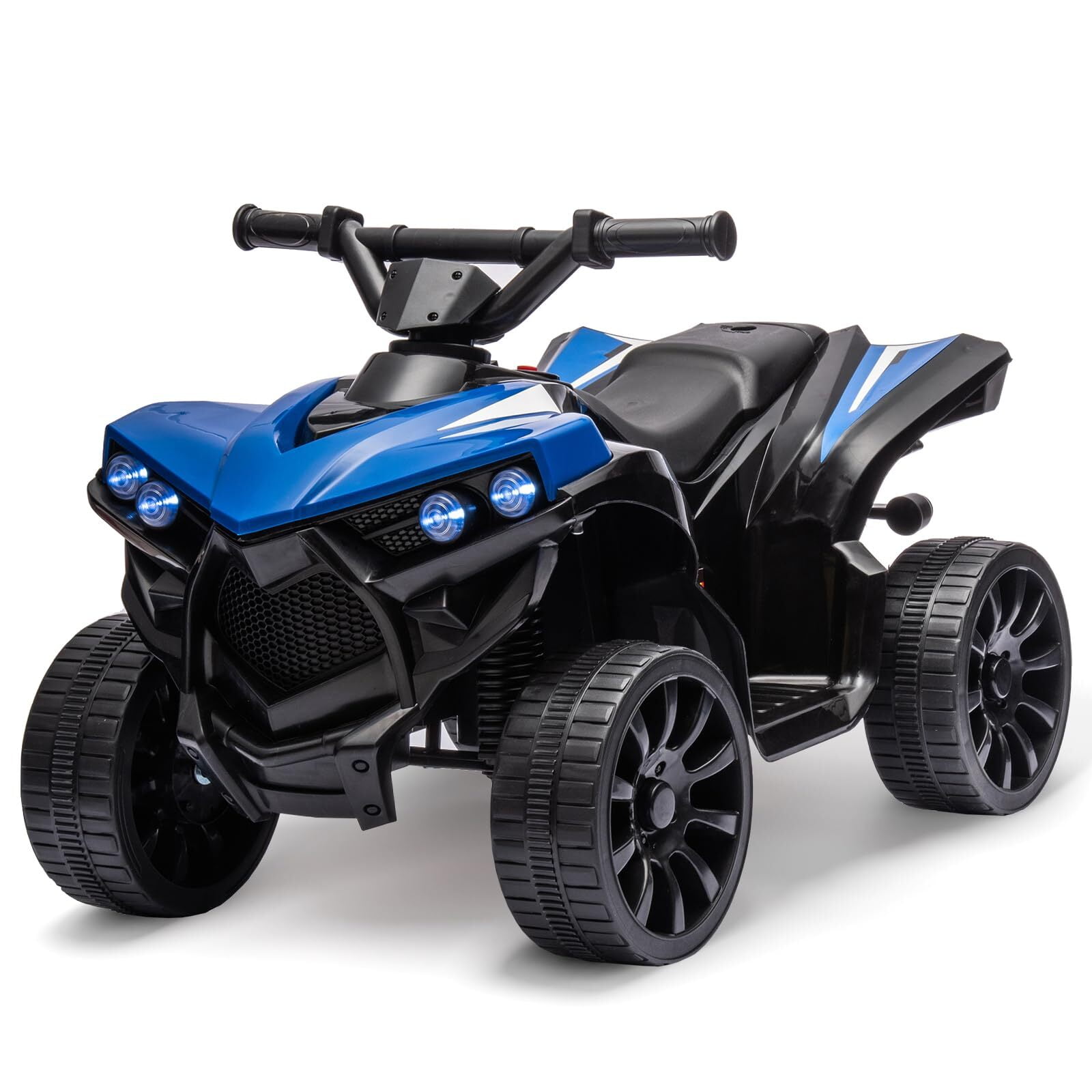 Juibresa Kids ATV 4 Wheeler, 6V Ride-On Car Toy for Children Ages 1-5, 1.8 mph Max Speed,  Music,Led Lights,Electric Vehicle Quad Car for Kids