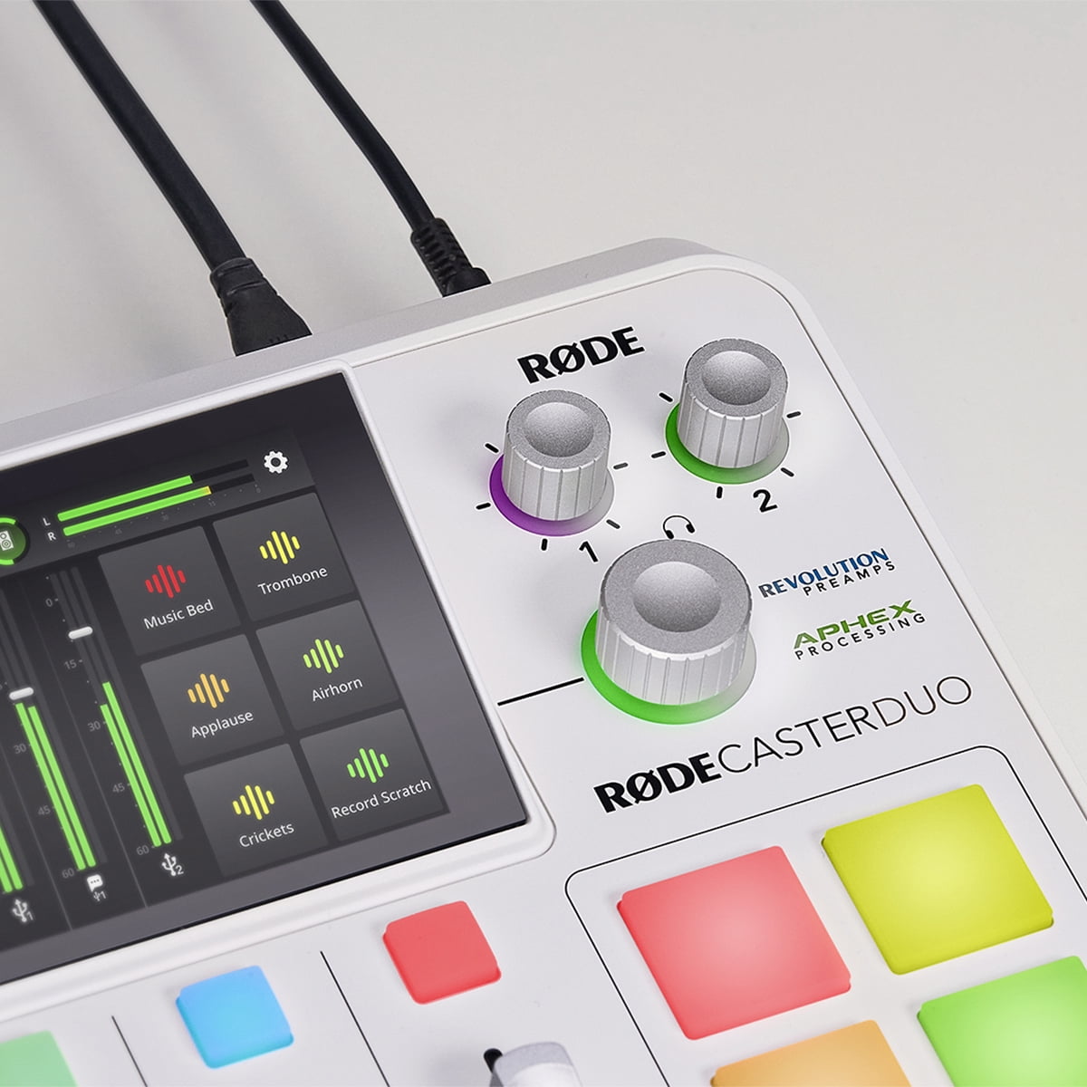 RODE RodeCaster Duo Streaming Mixer - White