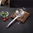 thumbnail image 3 of 304 Stainless Steel Fine Mesh Filter Spoon | Oil & Soup Strainer with Long Handle | Multi-Use Kitchen Tool for Draining, Sifting & Skimming, 3 of 3