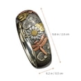 thumbnail image 3 of KAKOWELY Anillo de dedo con diseño de libélula y flor, joyería para mujer, anillo personalizado para niña., 3 of 5