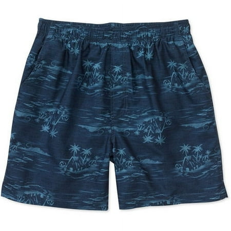 Faded Glory Mn Floral Print Swim Pack