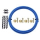 thumbnail image 5 of Kit de manguera de freno de disco hidráulico para bicicleta, oliva universal e inserto de conexión para bicicleta Azul, 5 of 9