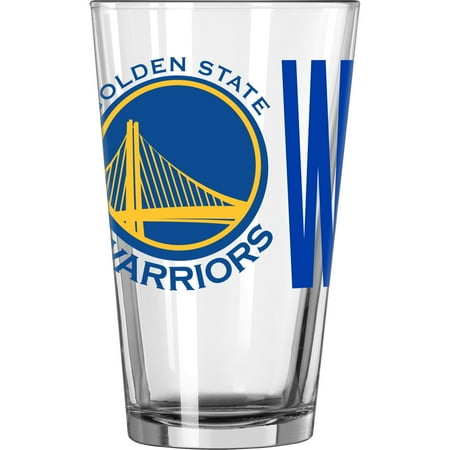 - NBA Golden State Warriors 16 oz. Overtime Pint Glass