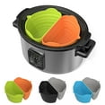 thumbnail image 5 of Reheyre Slow Cooker Pad Set - Heat Resistant, Elastic, Uniform Heating - Dishwasher Safe, Non-Stick, Leak-Proof Slow Cooker Mat - Kitchen Gadget, 5 of 8