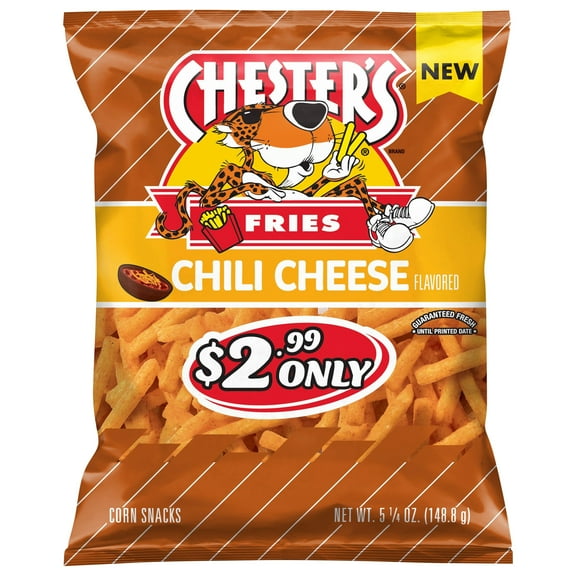 Pack Of 2 Chester's Chili Cheese Fries - 5.25 oz (Packaging May Vary)