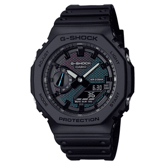 Casio G-SHOCK GA-B2100-1A Tough Solar Bluetooth, Black Analog