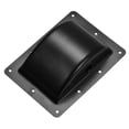 thumbnail image 5 of Unique Bargains Poignée de Haut-Parleur Encastrée Support de Prise Style de Poche Remplacement Haut-Parleur Boîte Audio Poignée Métal Noir 2 Pcs, 5 of 5