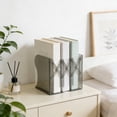 thumbnail image 6 of Transparent Expandable Book Stand, Acrylic Adjustable Holder, Desktop Organizer, Sturdy Storage for Office Home Library Shelves, KTFgvq, 6 of 6