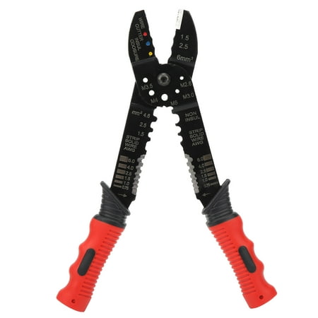 

Zerodis FS‑051 Terminal Crimper Multi‑Function Stripper Crimping Tool Industrial Supply