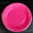 thumbnail image 5 of WHAMVOX  50 PCS Colorful Plate Delicate Workmanship Paper Plates Solid, 5 of 8