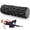 Blue, variant on High-Density Foam Roller, 17.7 x 3.9 in Textured Massage Roller for Stretching and Workout Recovery, Black