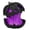 Purple #7, variant on Festive Fall Decor Pumpkin - Shatterproof LED Jack-o'-Lantern for Family Gathering & Holiday Photo Props (Purple)