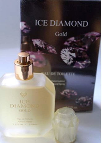 ice diamond gold perfume