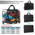thumbnail image 2 of ZICANCN Laptop Case 13 inch, Practical Airplanes Cars Trucks Work Shoulder Messenger Business Bag for Women and Men, 2 of 9