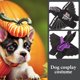 thumbnail image 5 of Disfraz de perro estilo murciélago de Halloween, disfraz de Halloween para cachorros, ropa para mascotas de Halloween, 5 of 5