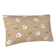 thumbnail image 2 of Easygdp Egg and Avocado Envelope Closure Pillowcase - 20x36in, Queen Pillowcase, Breathable, Stain-Resistant, Wrinkle-Free, 2 of 9