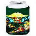 thumbnail image 2 of Carolines Treasures MW1042CC Crab Mean Green Can or Bottle Beverage Insulator Hugger Can Hugger multicolor, 2 of 2