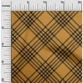 thumbnail image 2 of oneOone Cotton Poplin Rust Brown Fabric Tartan Diy Clothing Quilting Fabric Print Fabric By Yard 56 Inch Wide-9664, 2 of 4