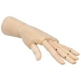 thumbnail image 3 of Wood Sculpture,Wooden Hand Model Art Wooden Hand Puppet Wooden Hand Model Stylish and Modern, 3 of 9