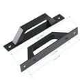 thumbnail image 2 of Manijas Rectas de Aluminio TUNC 200 mm Para Puertas Correderas o Con Bisagras Negro Sencillez, 2 of 3