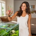 thumbnail image 7 of Aquarium Decorations, Artificial Aquatic Plants Soft Silica with Base for Saltwater Tank Decor, Realistic Low Maintenance, 7 of 7
